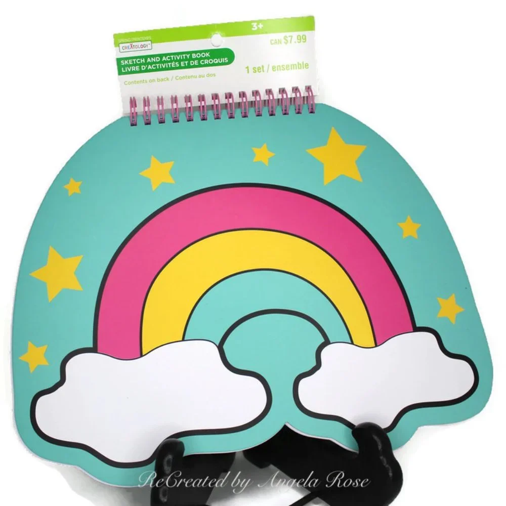 Rainbow Sketch Activity Book